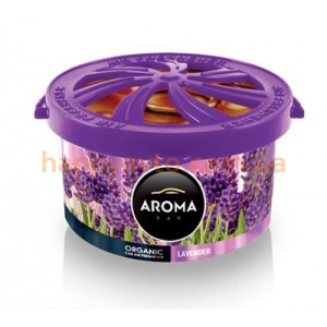 Ароматизатор в авто Aroma Car Organic 40g - LAVENDER